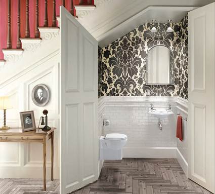 Baño escalera