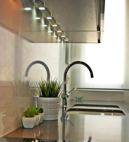 cocina con led