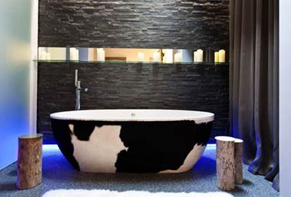 Bañera animal print