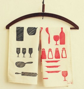 Hazlo tú misma: toallas para la cocina - Decoración de Interiores y