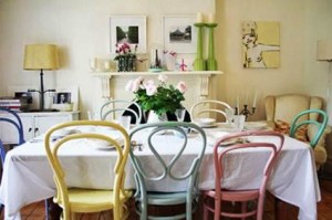 Decorar con sillas diferentes - Decoración de Interiores y Exteriores