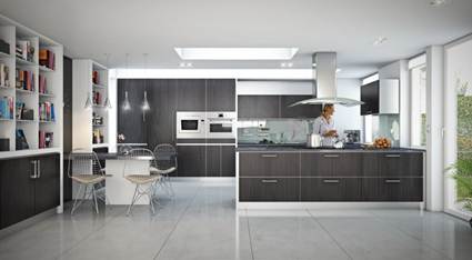 cocinas abiertas 1 - Decoración de Interiores y Exteriores - EstiloyDeco
