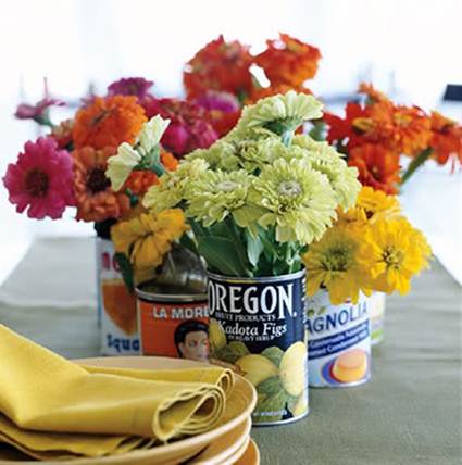 Decorar con latas
