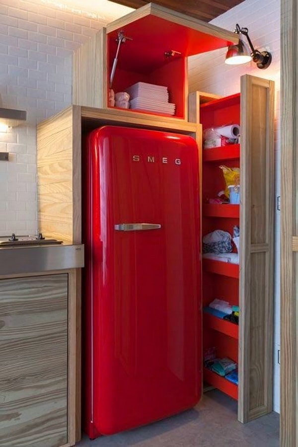 Muebles de cocina en color madera