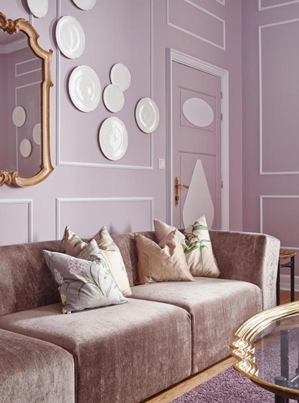 Decorar con morado - Decoración de Interiores y Exteriores - EstiloyDeco