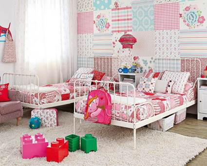 Patchwork en la habitacion infantil