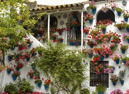 Decoración de balcones andaluces