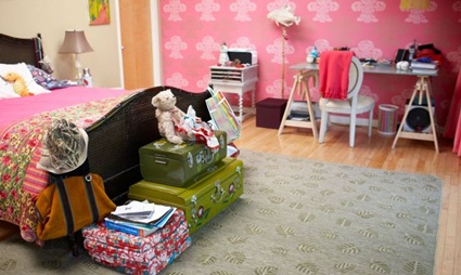 Maletas para ordenar el dormitorio infantil