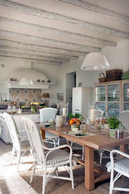 La belleza de una cocina toscana - Decoración de Interiores y