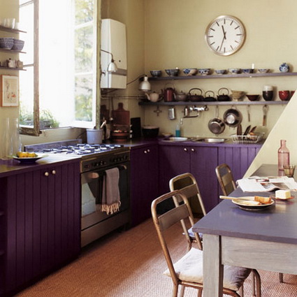 Cocina violeta