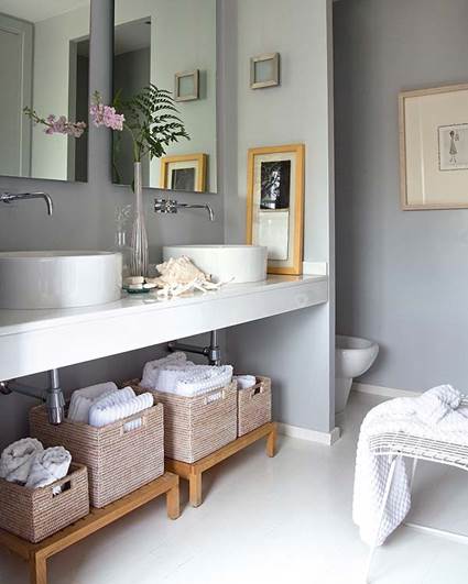 Cestas para el baño