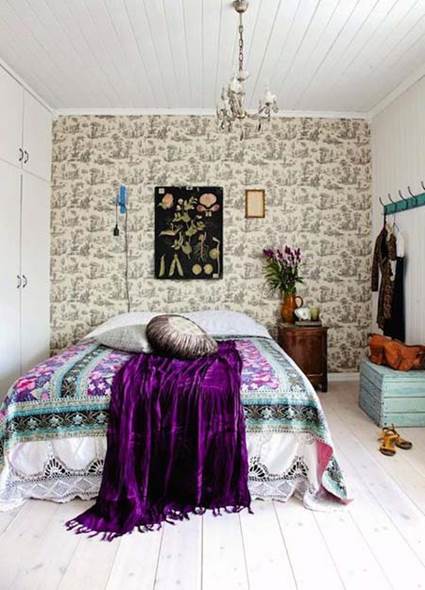 dormitorio boho chic 5