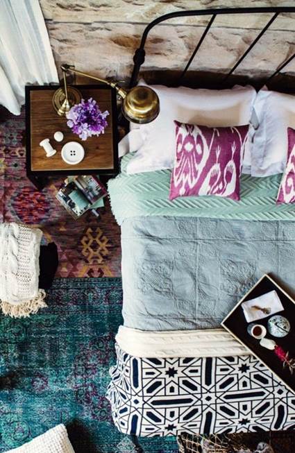 dormitorio boho chic 9