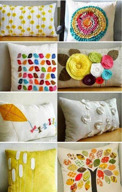 Decoración con cojines
