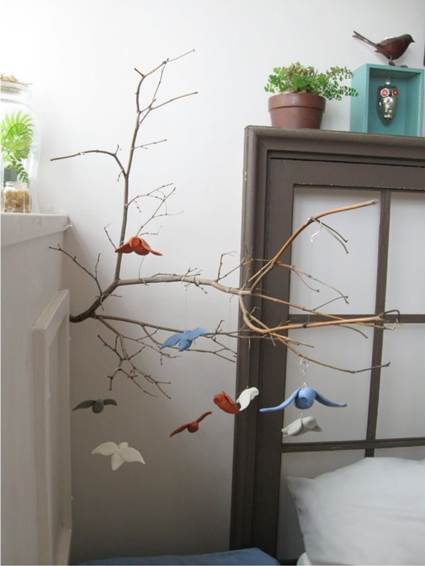 Móvil infantil DIY