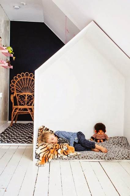 Muebles con forma de casa