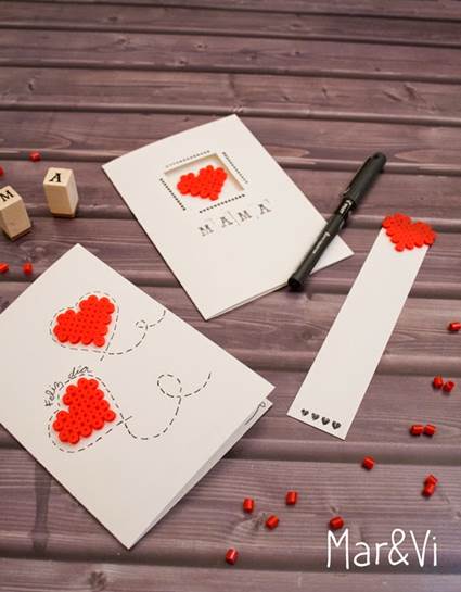 Tarjeta DIY para el día de la madre