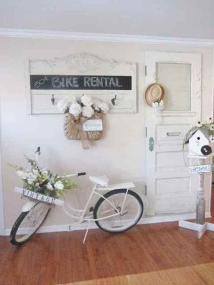 Bicicletas en el recibidor
