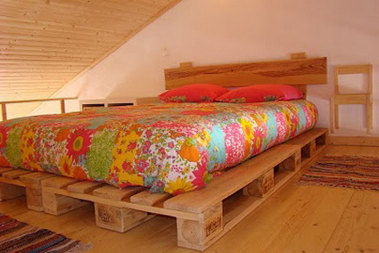 Camas con palets