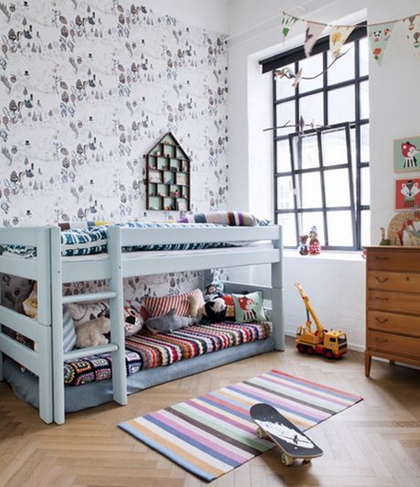 Habitación compartida para niños