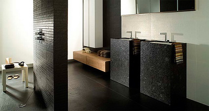 Baño minimalista