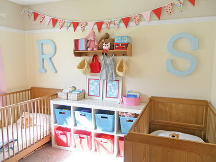 Banderines en la decoración infantil