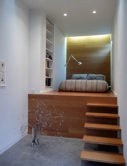 Dormitorio a doble altura