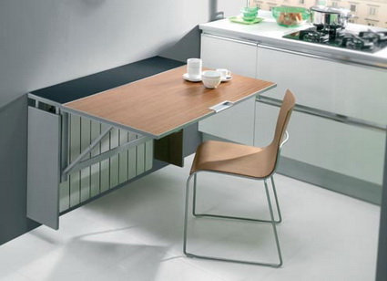 Mesa plegable para cocina