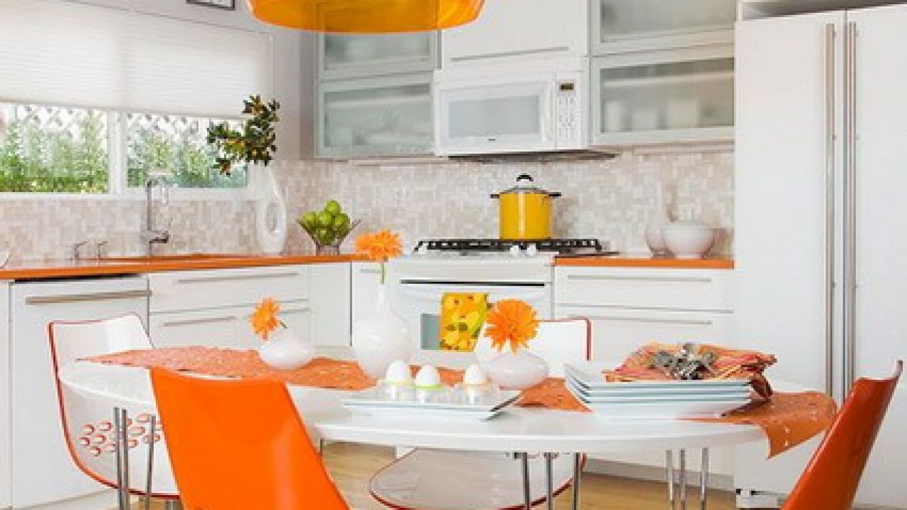Atrévete con el naranja en la cocina - Decoración de Interiores y  Exteriores - EstiloyDeco