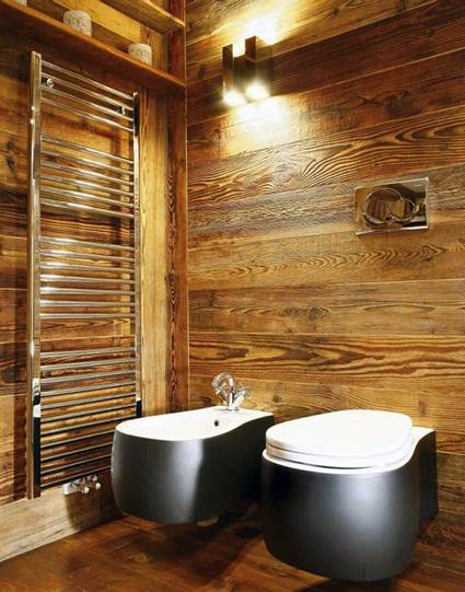 Madera en baños