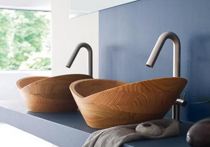 Lavabos de madera