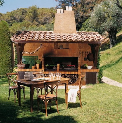 Comedor al aire libre