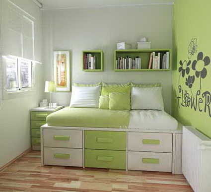 Dormitorios en color verde - Decoración de Interiores y Exteriores