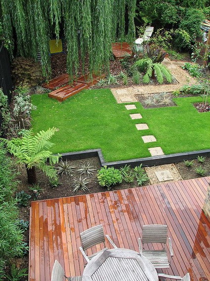 Patios con deck