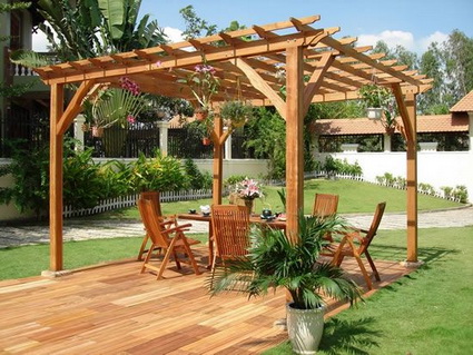 10 ideas de pérgolas para el jardín - Decoración de Interiores y