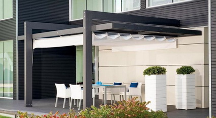 Pérgola moderna