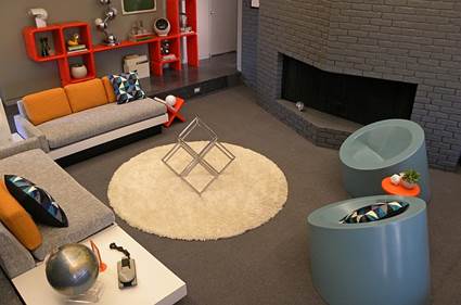 Decoración estilo retro