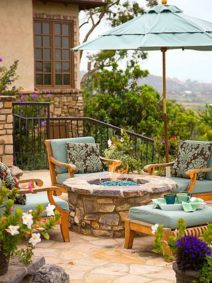 Chimenea de exterior