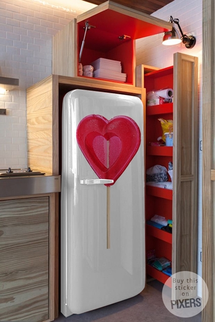 Vinilo para el refrigerador