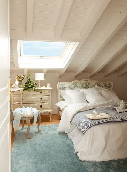Dormitorio abuhardillado