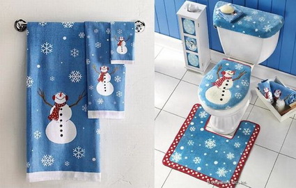 Navidad en el baño