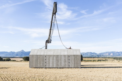 Montaje de casa transportable