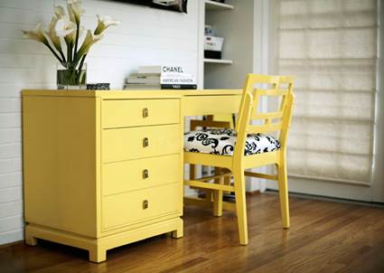 Amarillo en la decoracón