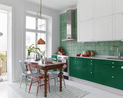 Cocina verde