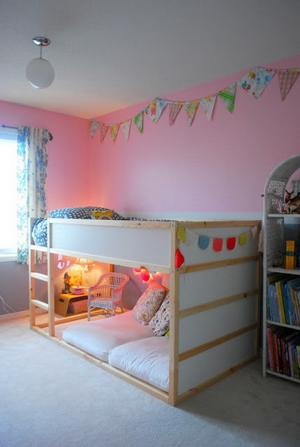 Dormitorios infantiles tipo loft