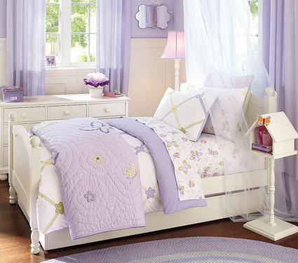 Dormitorios en tonos pastel