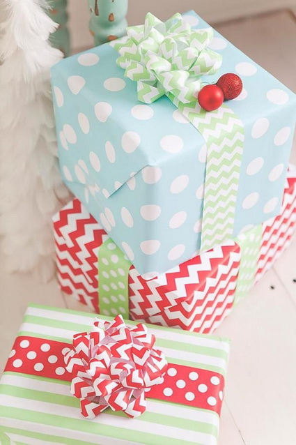 10 ideas para envolver regalos de Navidad