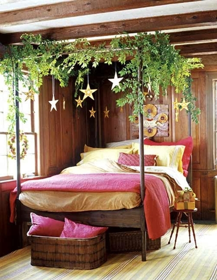 Dormitorio navideño