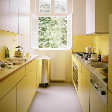 Cocina amarilla