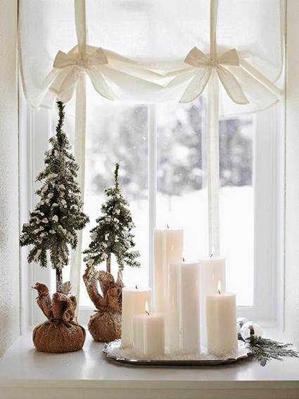 Ventanas navideñas